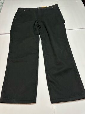 Bass Creek Outfitters Black Men's Fleece lined Carpenter Pant